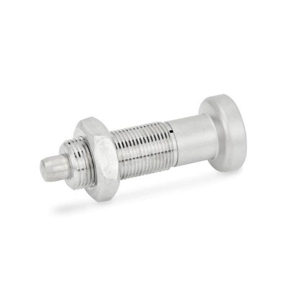 GN613-6-AKN-NI Indexing Plunger Stainless, J.W. Winco, Mfr#: 120FF95/AKN